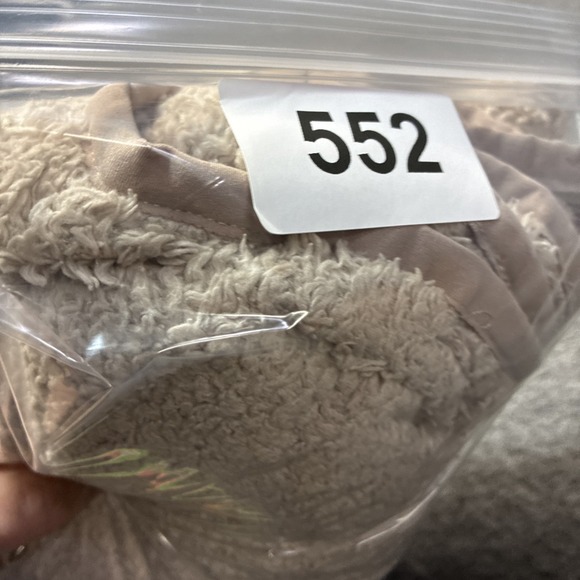 Patagonia Fuzzy Fleece Pullover Women XS Petite Sand Color 1/4 Zip Gorpcore Hike - Picture 7 of 7